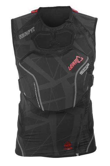 Leatt Brace Body Vest 3D Airfit schwarz vorne