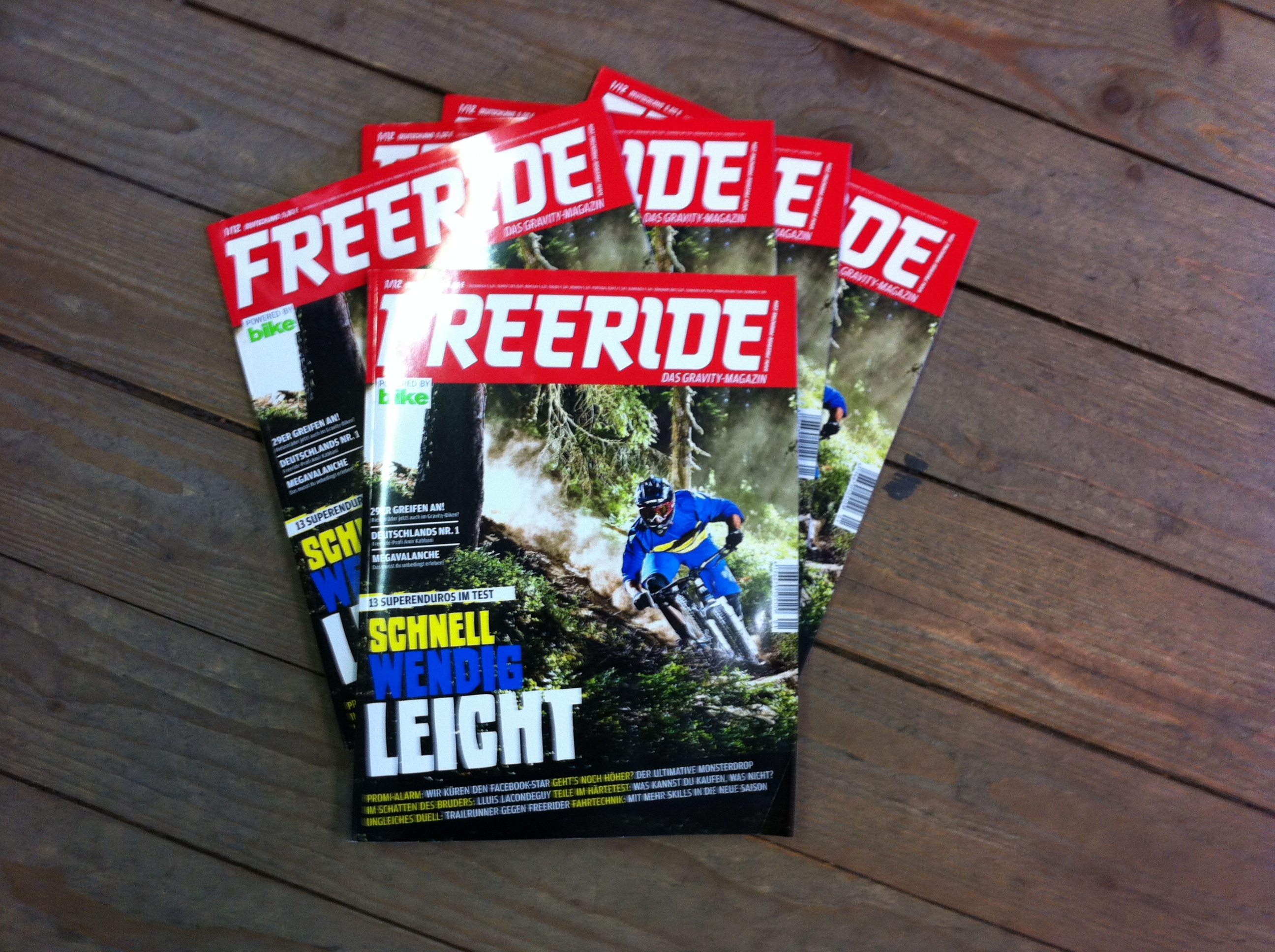 Freeride Magazine Nr.1 2012 ist da