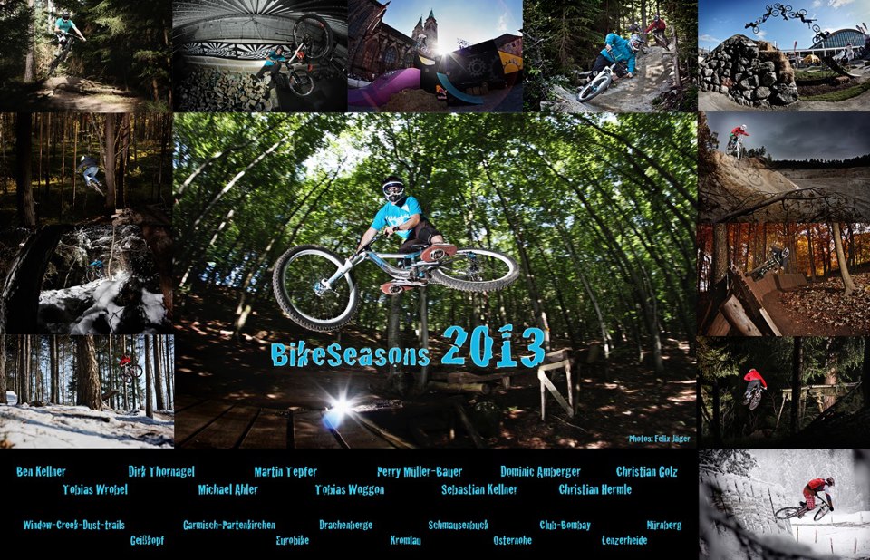 Jahreskalender von einem Mountainbiker für Mountainbiker