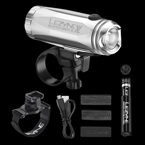 Lezyne LED Super Drive Lampe, noch mehr Licht