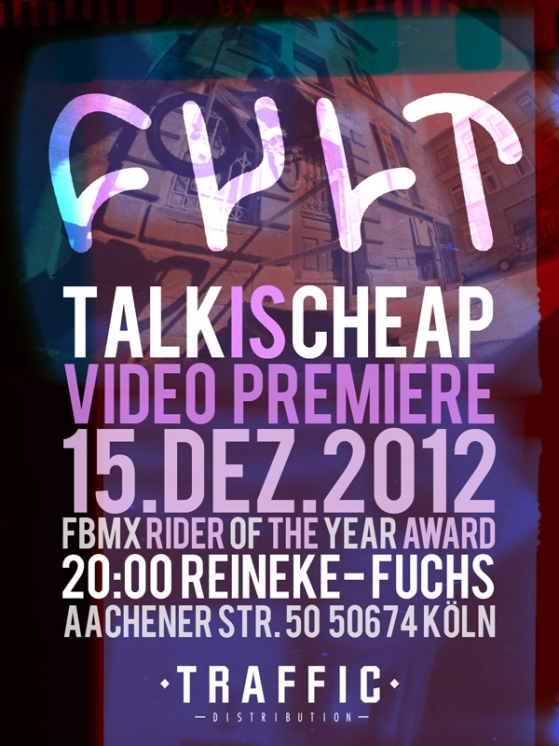 Cult DVD Video Premiere „Talk is cheap“ in Köln