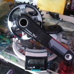 Sram XX1 Kurbel auf Waage