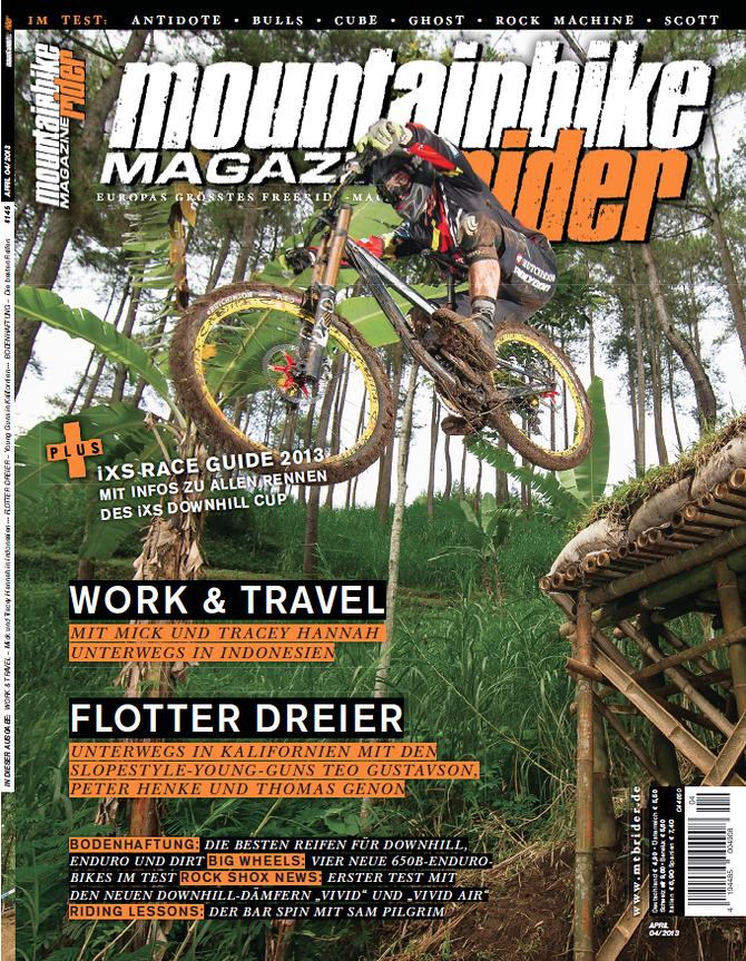 April-Ausgabe der Mountainbike Rider ist jetzt erhältlich