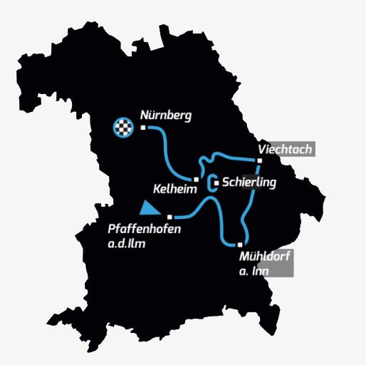 Bayern Rundfahrt: Diesmal auch durch Nürnberg