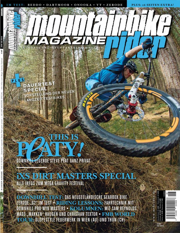 Mountainbike Rider Magazin Juni 2013