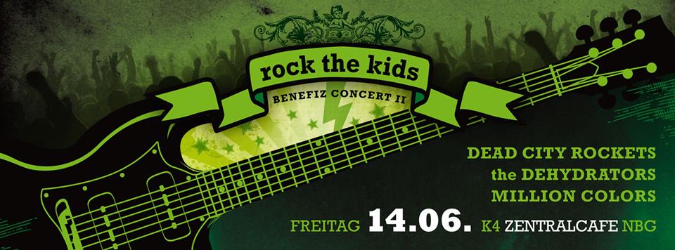 Rock the Kids: Benefiz Concert 2 im K4 Zentralcafe NBG