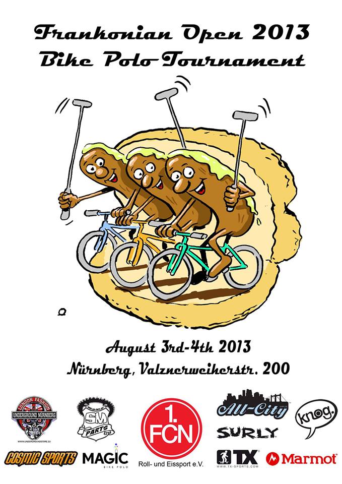 Bike Polo Tournament am 3. und 4. August