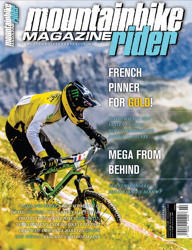 MTB Rider Magazin Ausgabe Februar 2014
