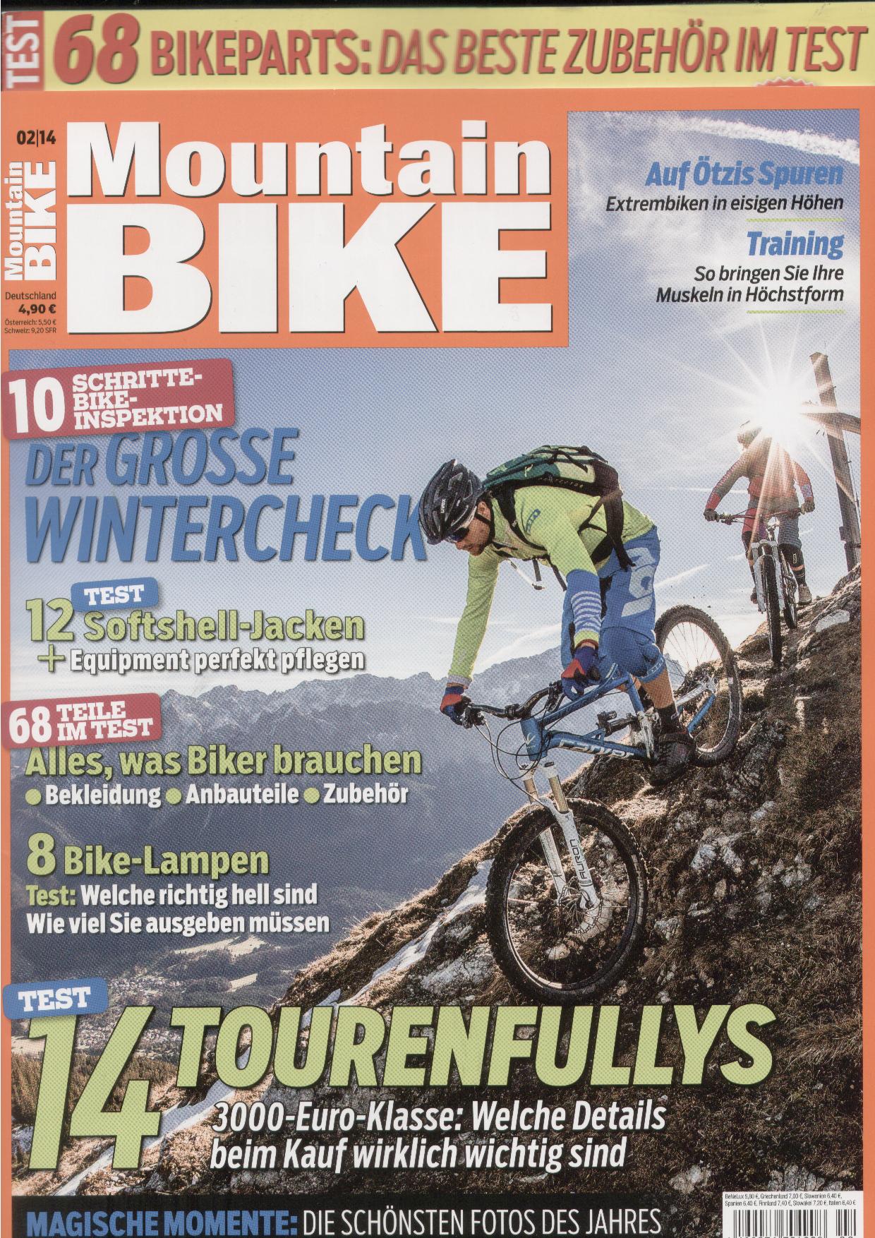 Mountain Bike Ausgabe Februar 2014 ist da