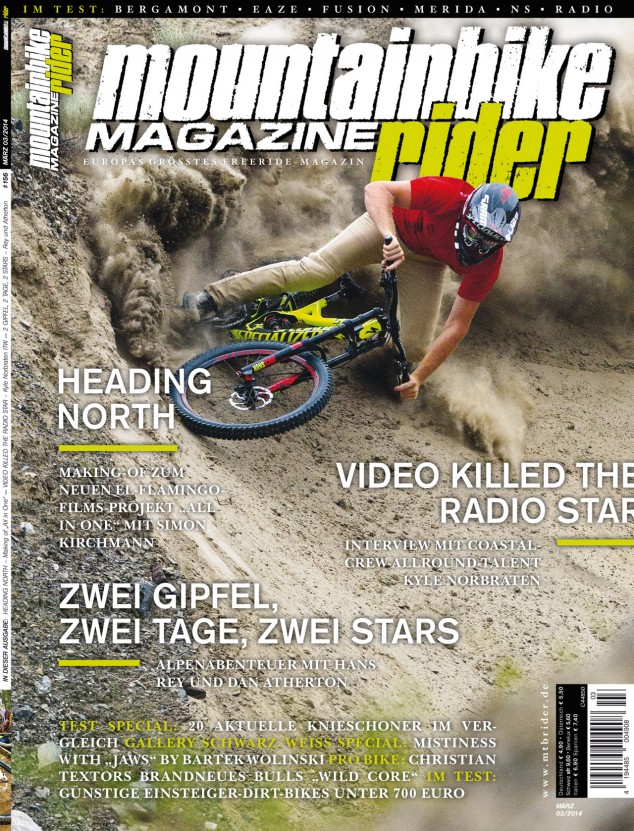 MTB Rider Magazin Ausgabe März 2014