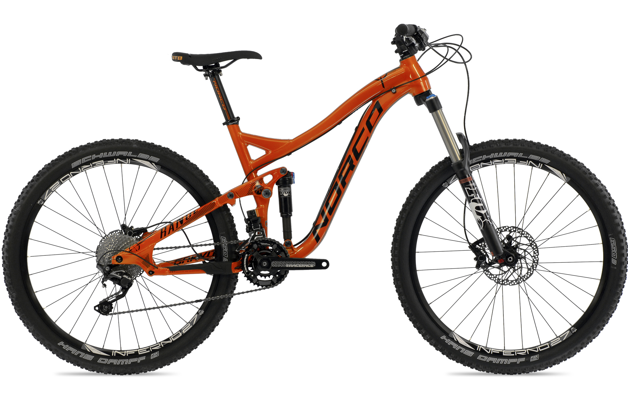 Mit dem Norco Range Alu 7.1KillerB 2014 gehts los