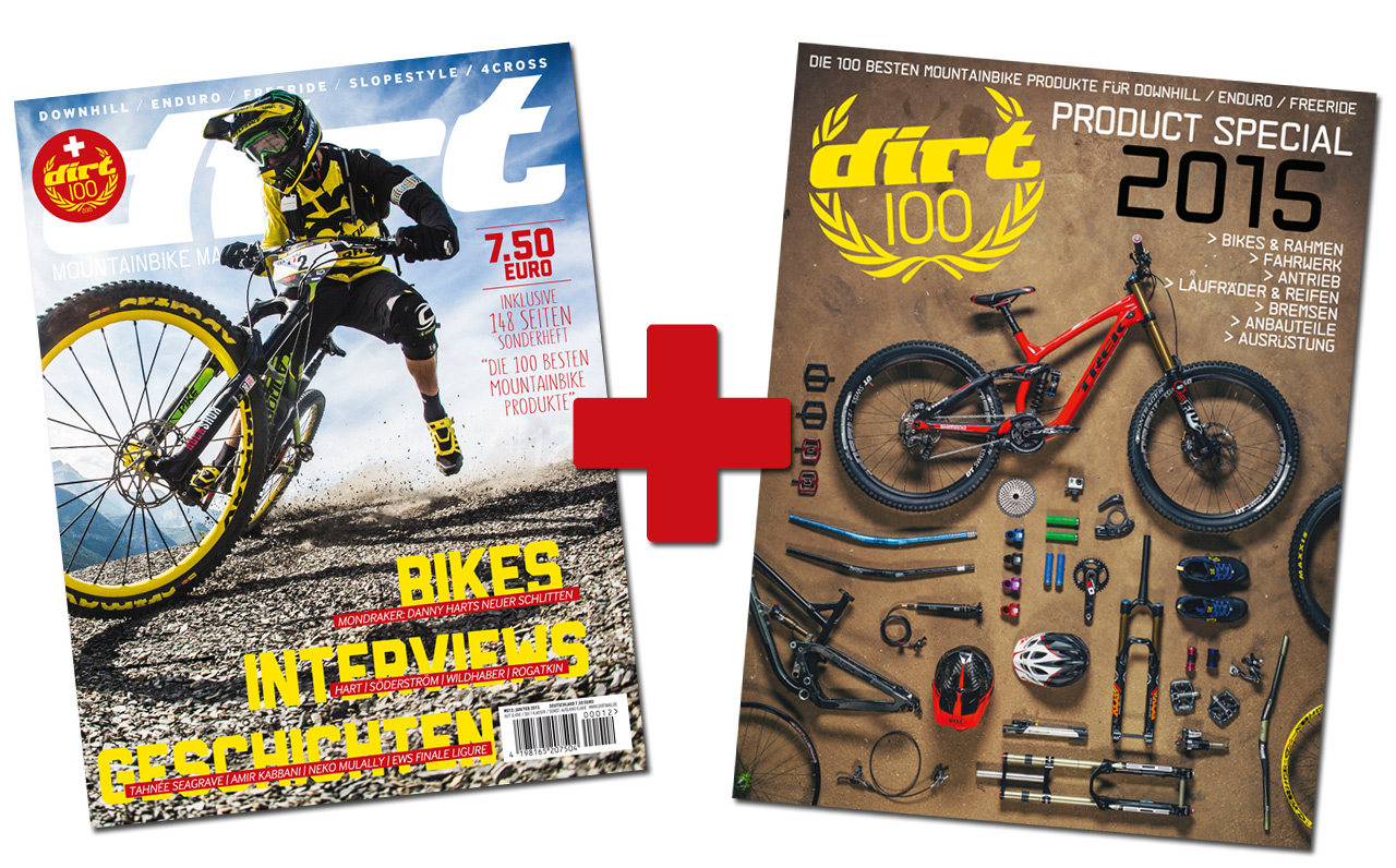 Dirt Magazin Ausgabe 12 und Dirt Product Special 100 im Bundle sind da