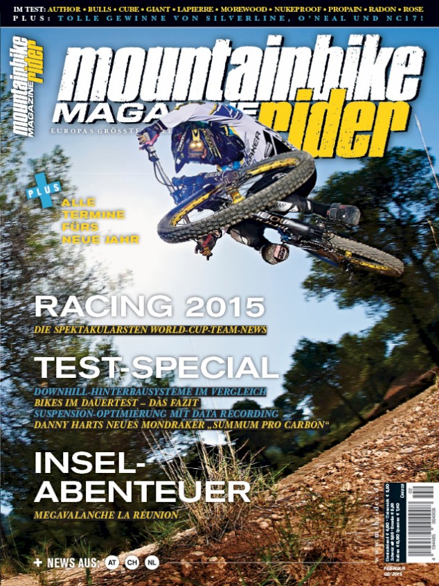 Mountain Bike Magazin Februar Ausgabe 2015