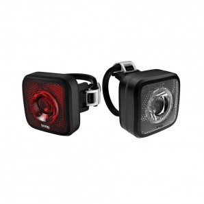 Knog Blinder MOB mit roter Led für hinten und weisser LED für vorne